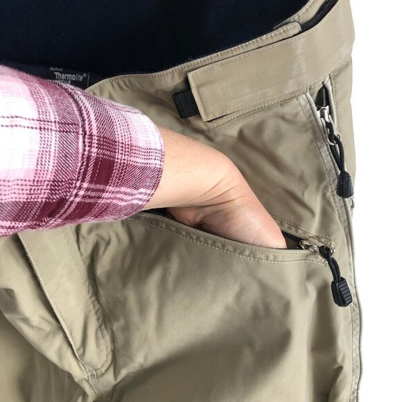 ORAGE Women's Insulated Full Side Zip Ski Snowboard Pants Snowsuit, Size Large - Picture 6 of 16